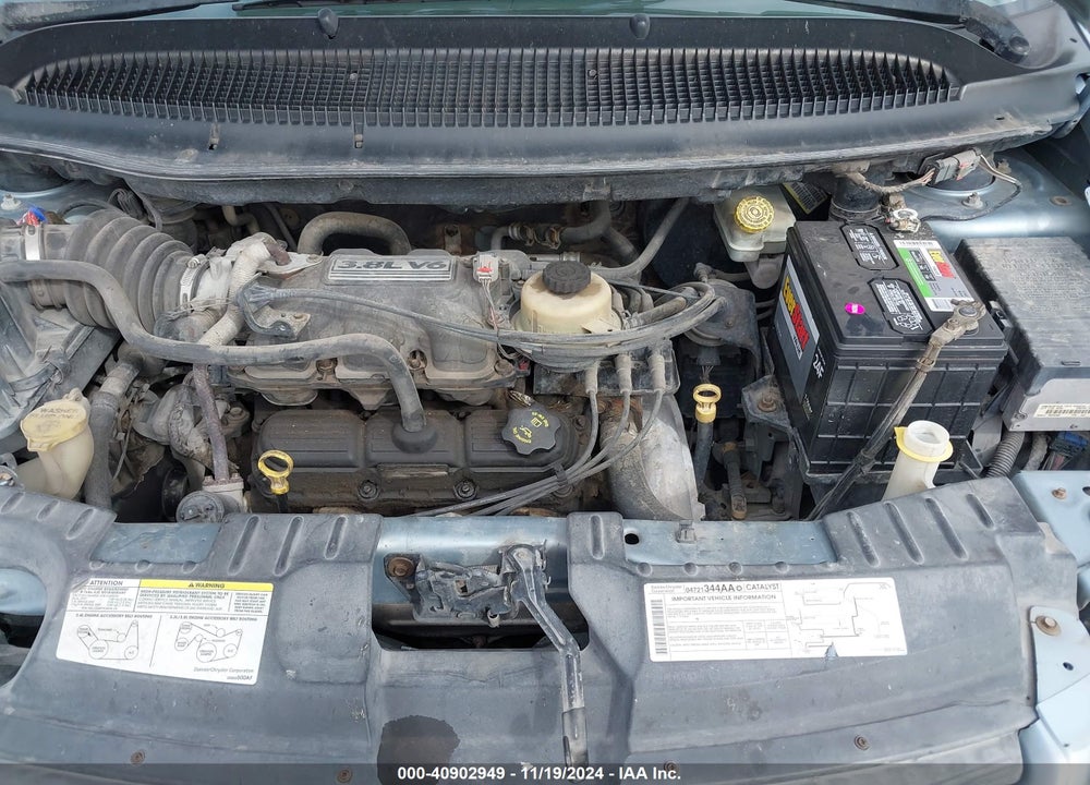2005 DODGE GRAND CARAVAN SXT VIN: 2D4GP44L05R492034