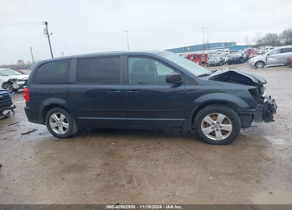 2013 DODGE GRAND CARAVAN SE VIN: 2C4RDGBG5DR810749