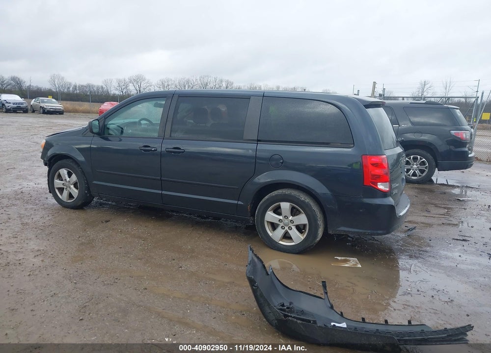 2013 DODGE GRAND CARAVAN SE VIN: 2C4RDGBG5DR810749