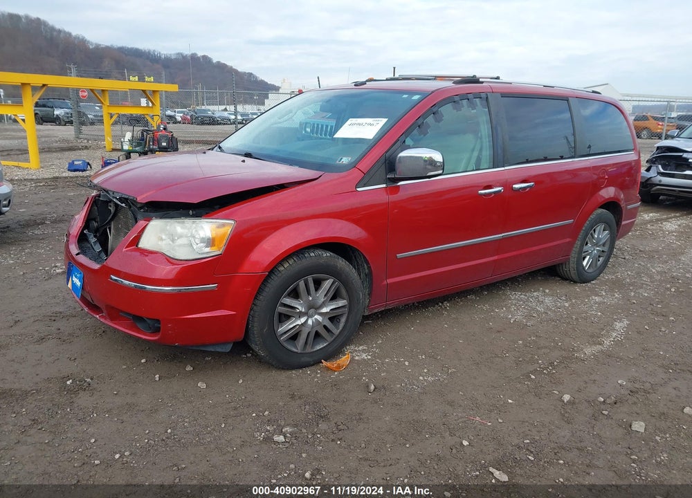 2010 CHRYSLER TOWN & COUNTRY LIMITED VIN: 2A4RR6DX0AR149596