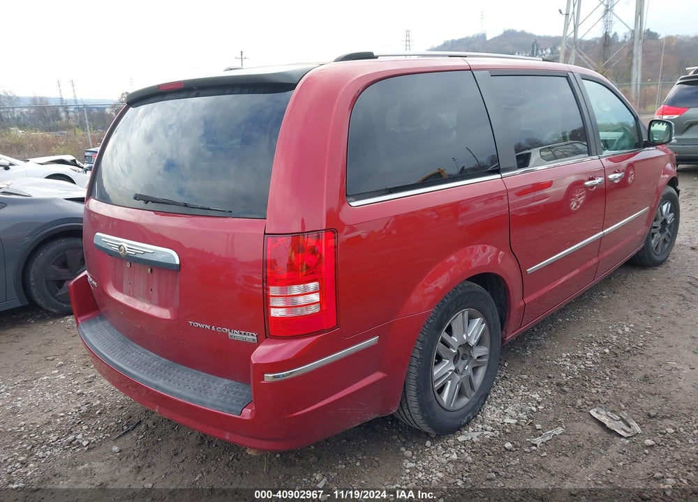 2010 CHRYSLER TOWN & COUNTRY LIMITED VIN: 2A4RR6DX0AR149596