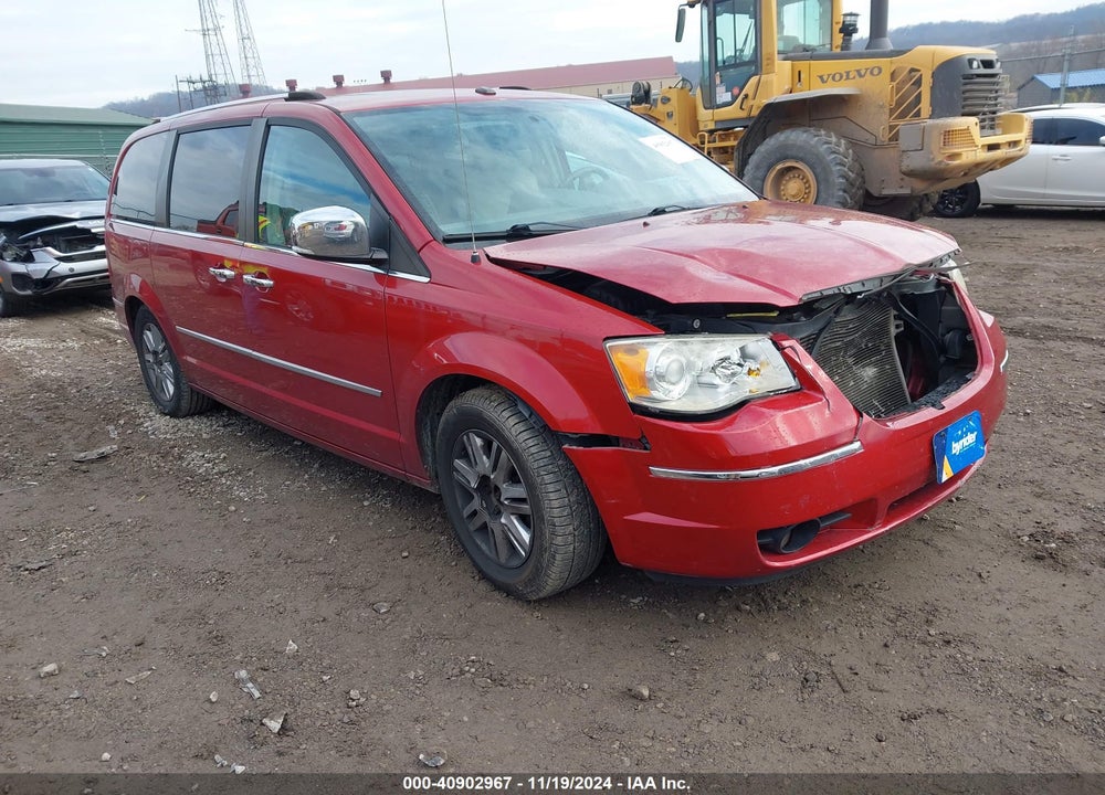 2010 CHRYSLER TOWN & COUNTRY LIMITED VIN: 2A4RR6DX0AR149596