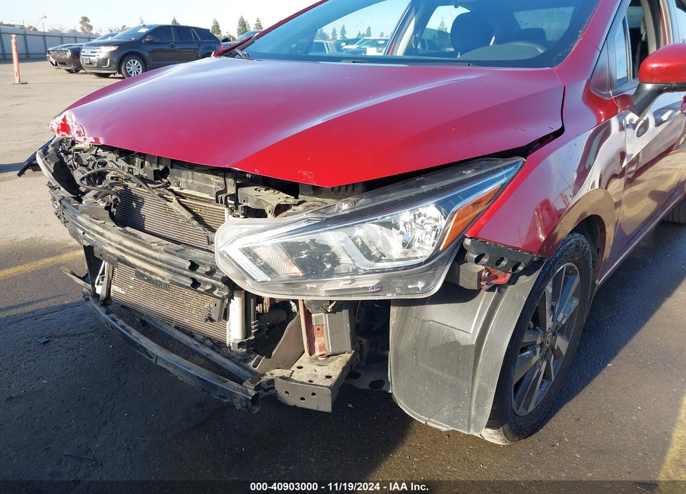 2020 NISSAN VERSA SV XTRONIC CVT VIN: 3N1CN8EV4LL849009
