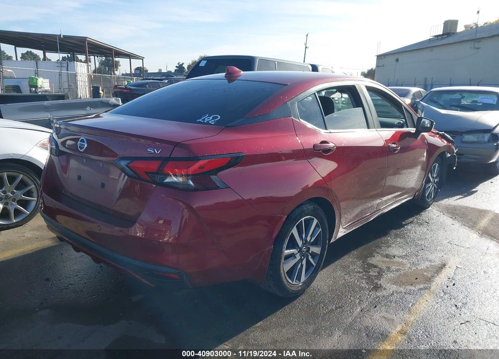 2020 NISSAN VERSA SV XTRONIC CVT VIN: 3N1CN8EV4LL849009