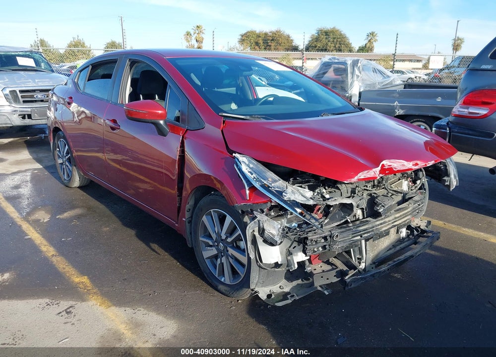 2020 NISSAN VERSA SV XTRONIC CVT VIN: 3N1CN8EV4LL849009