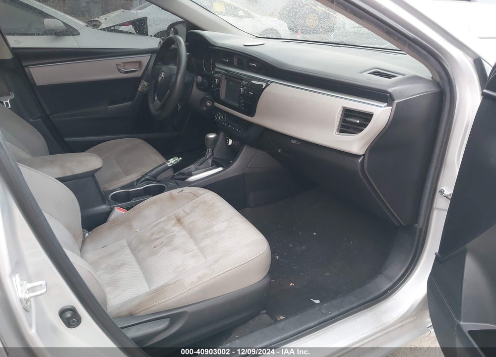 2016 TOYOTA COROLLA VIN: 2T1BURHE7GC563399
