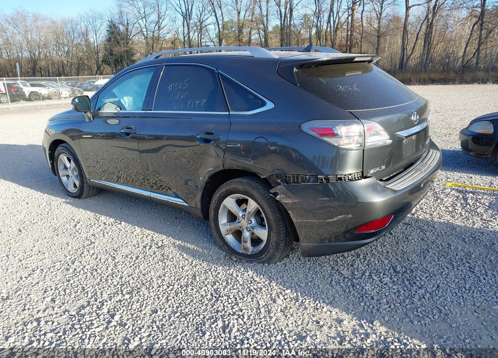 2010 LEXUS RX 350 VIN: 2T2BK1BA8AC046242