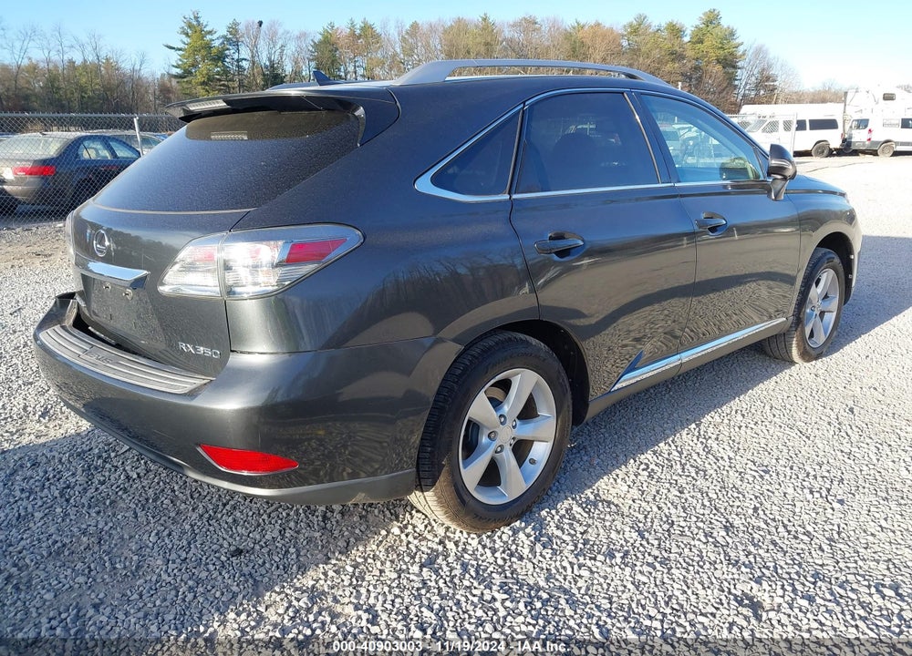 2010 LEXUS RX 350 VIN: 2T2BK1BA8AC046242