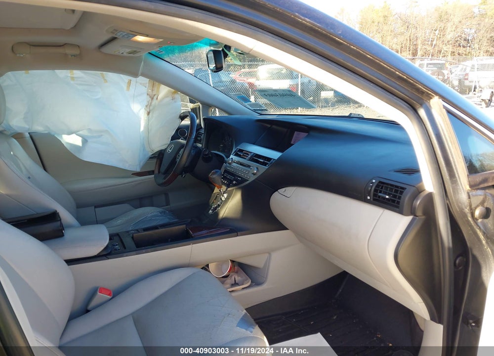 2010 LEXUS RX 350 VIN: 2T2BK1BA8AC046242