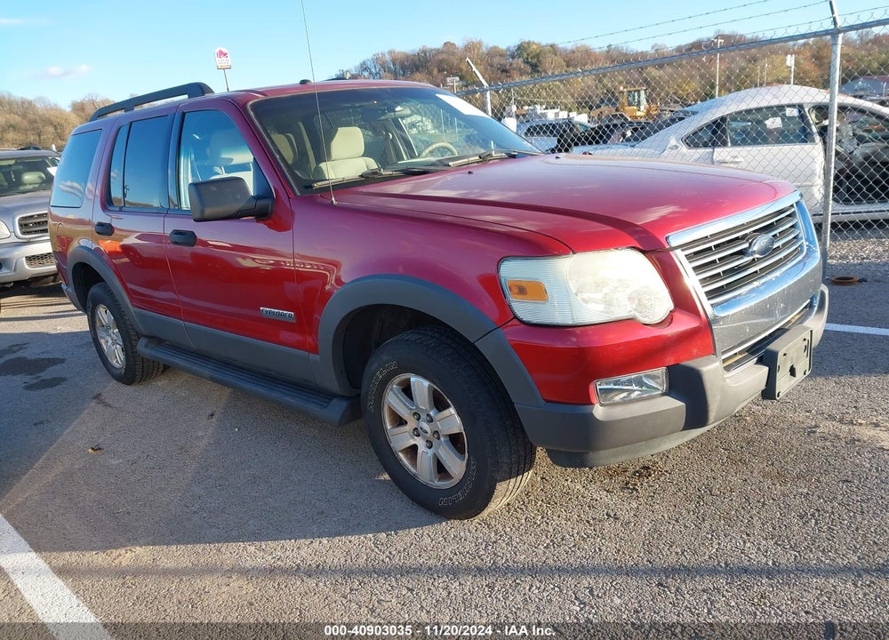 2006 FORD EXPLORER XLT VIN: 1FMEU73E76UB73988