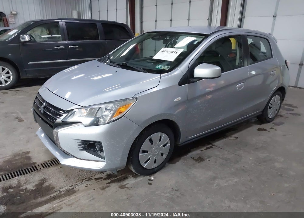 2021 MITSUBISHI MIRAGE CARBONITE EDITION/ES/LE VIN: ML32AUHJ8MH009081