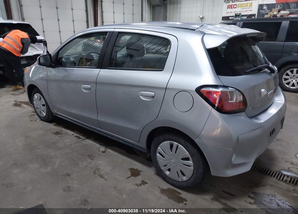 2021 MITSUBISHI MIRAGE CARBONITE EDITION/ES/LE VIN: ML32AUHJ8MH009081