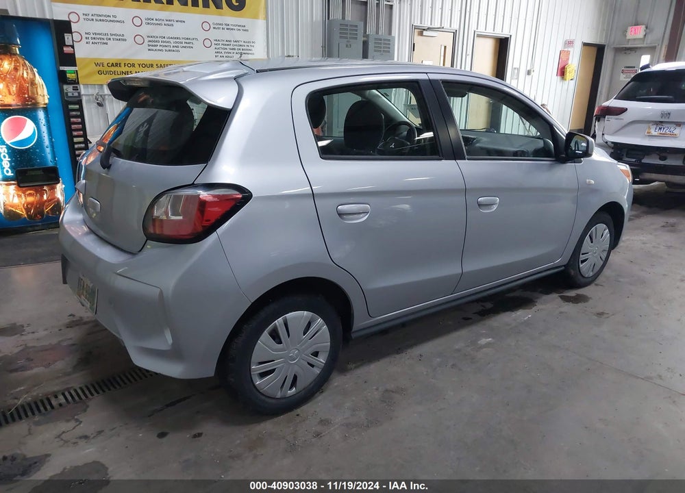 2021 MITSUBISHI MIRAGE CARBONITE EDITION/ES/LE VIN: ML32AUHJ8MH009081