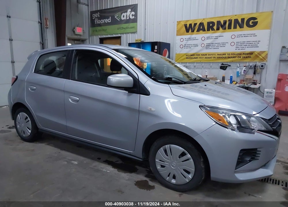 2021 MITSUBISHI MIRAGE CARBONITE EDITION/ES/LE VIN: ML32AUHJ8MH009081