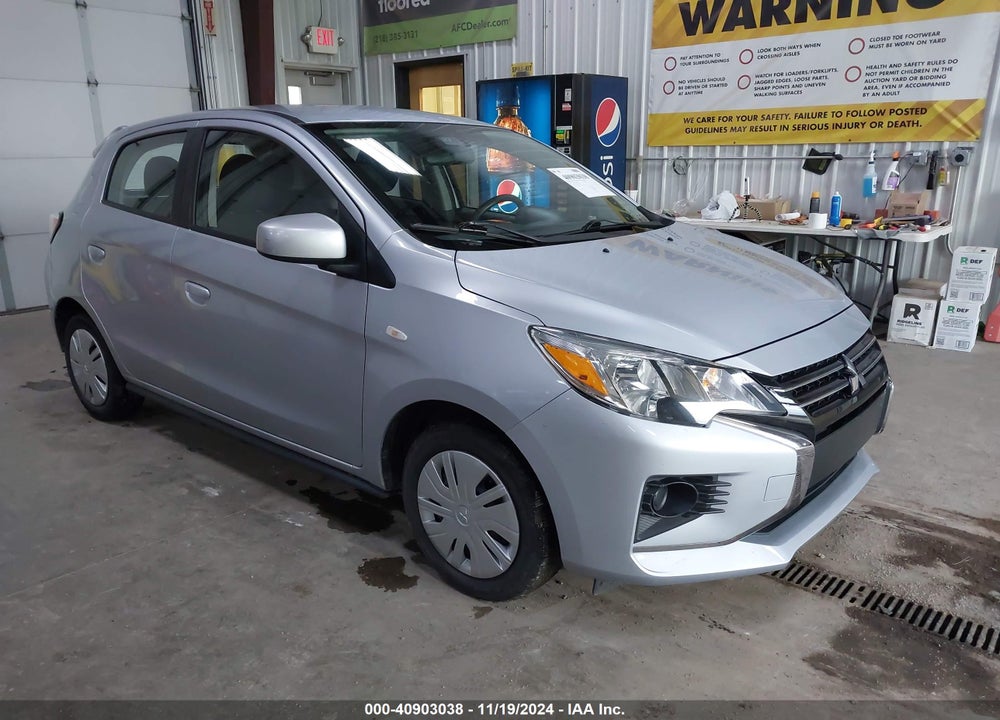 2021 MITSUBISHI MIRAGE CARBONITE EDITION/ES/LE VIN: ML32AUHJ8MH009081