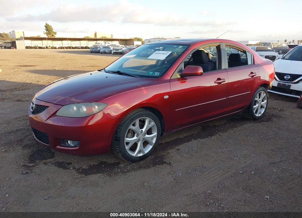 2008 MAZDA 3 I TOURING VALUE VIN: JM1BK32G881186715