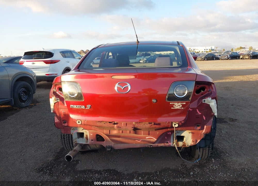 2008 MAZDA 3 I TOURING VALUE VIN: JM1BK32G881186715