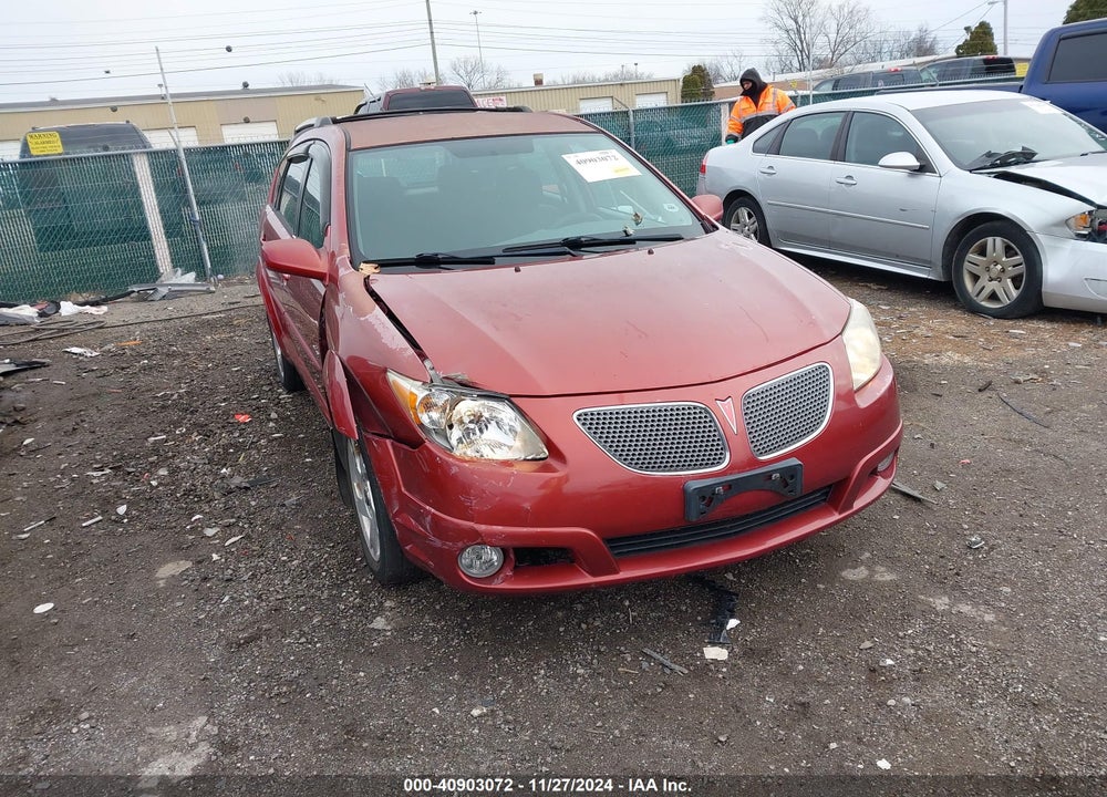 2005 PONTIAC VIBE VIN: 5Y2SL63895Z418211