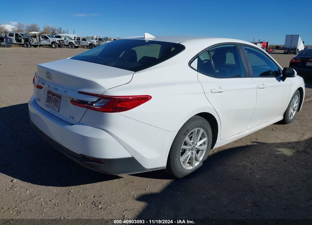2025 TOYOTA CAMRY LE VIN: 4T1DAACK6SU034095