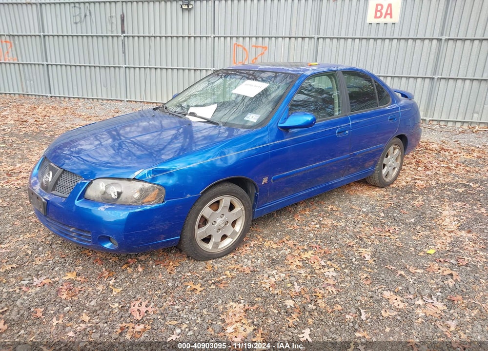 2004 NISSAN SENTRA SE-R VIN: 3N1AB51D94L481777