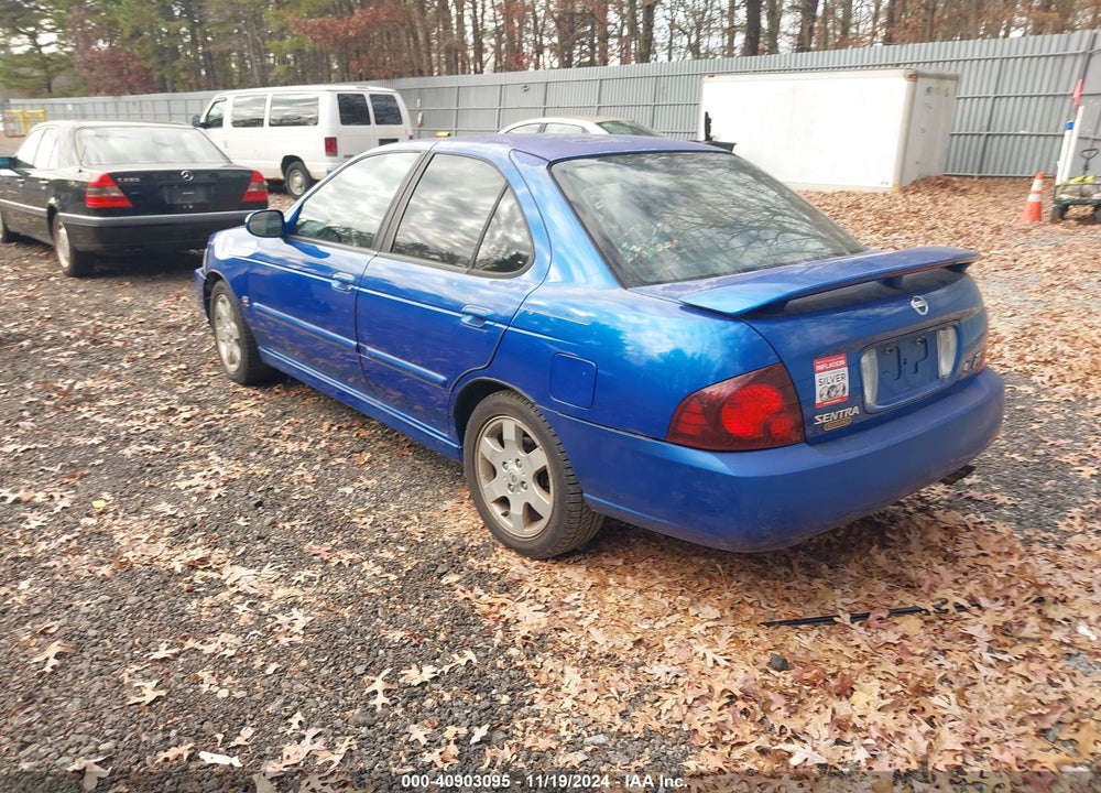 2004 NISSAN SENTRA SE-R VIN: 3N1AB51D94L481777