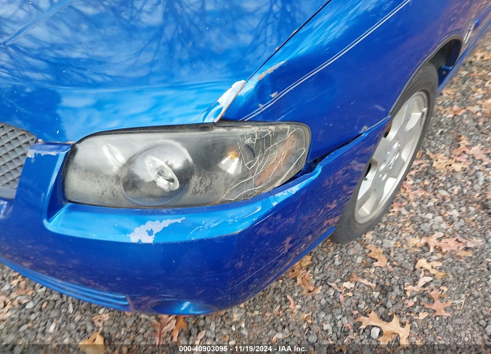 2004 NISSAN SENTRA SE-R VIN: 3N1AB51D94L481777