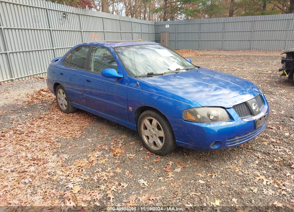 2004 NISSAN SENTRA SE-R VIN: 3N1AB51D94L481777