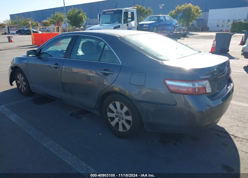 2009 TOYOTA CAMRY HYBRID VIN: 4T1BB46K99U095257