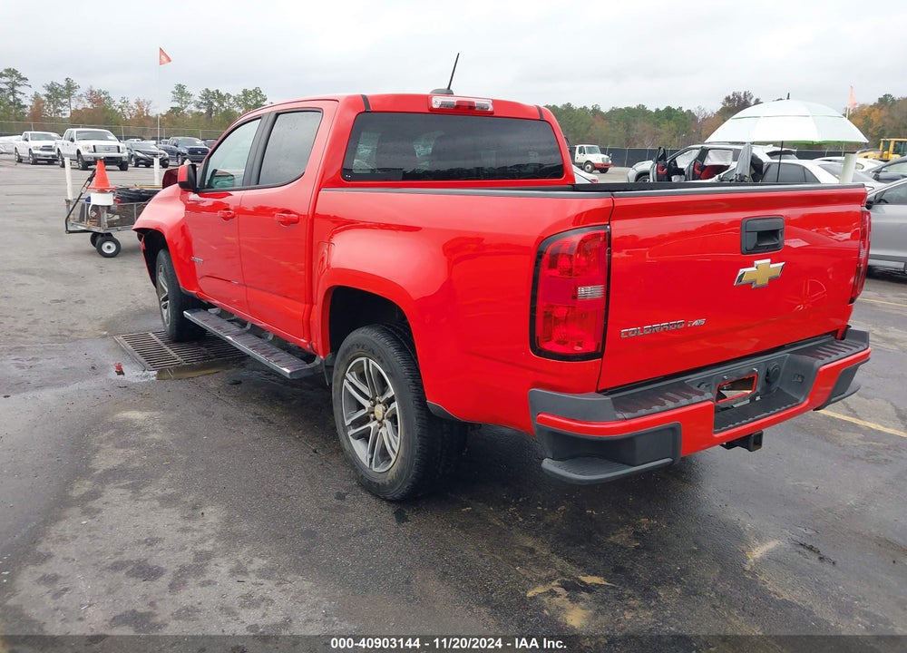 2019 CHEVROLET COLORADO WT VIN: 1GCGSBEN9K1279891