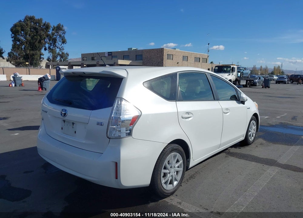 2013 TOYOTA PRIUS V TWO VIN: JTDZN3EU2D3284466