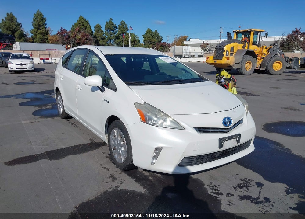 2013 TOYOTA PRIUS V TWO VIN: JTDZN3EU2D3284466