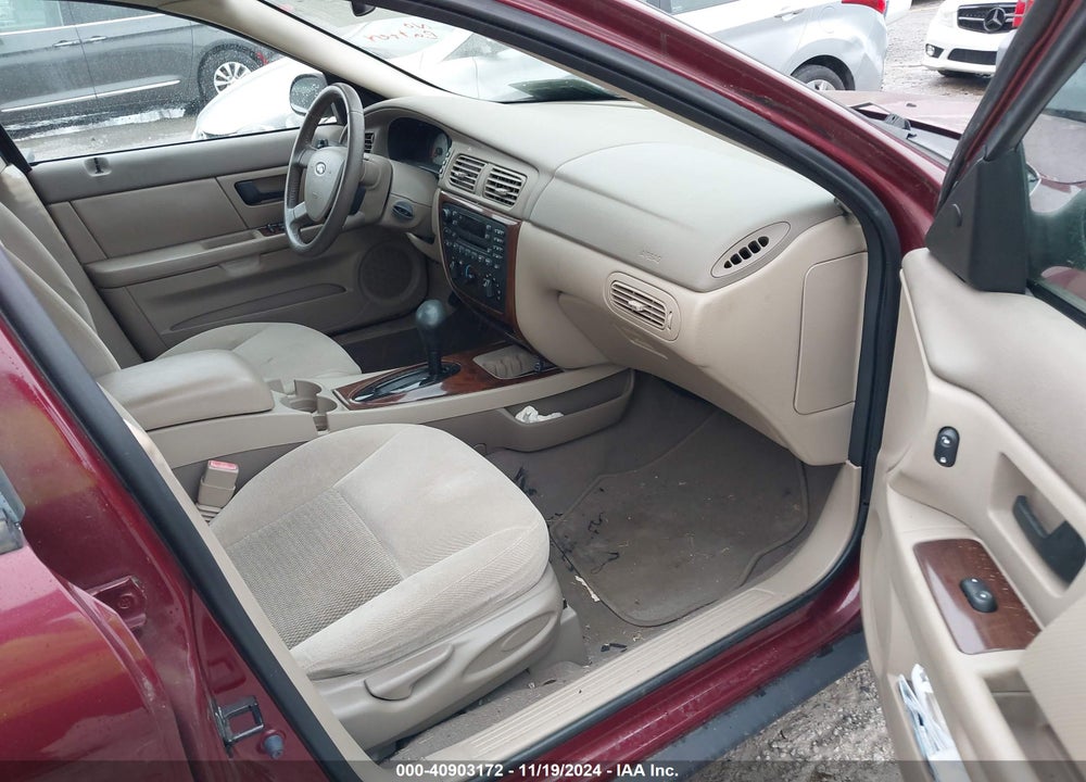 2006 FORD TAURUS SEL VIN: 1FAFP56U76A259171