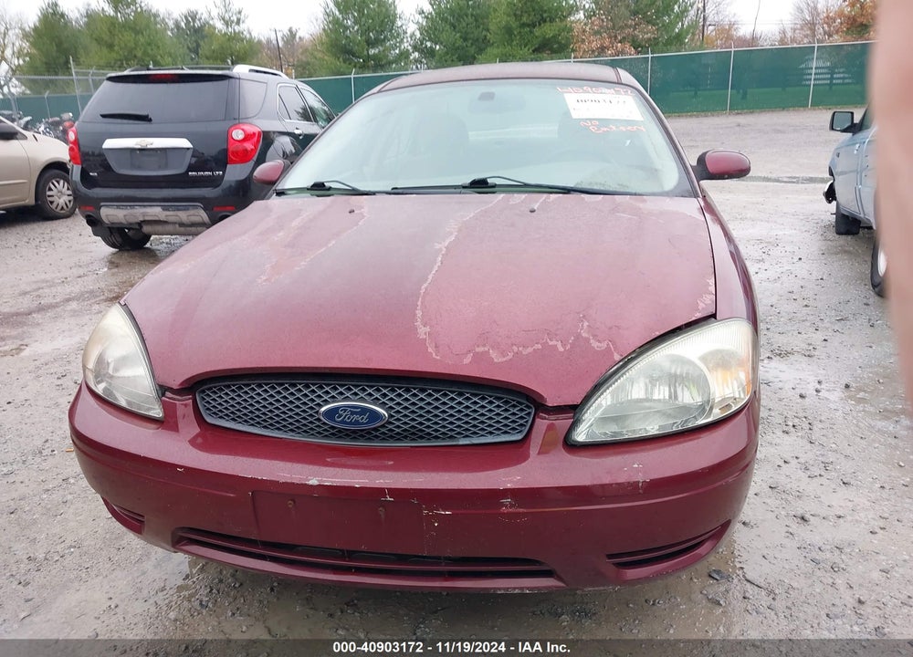 2006 FORD TAURUS SEL VIN: 1FAFP56U76A259171