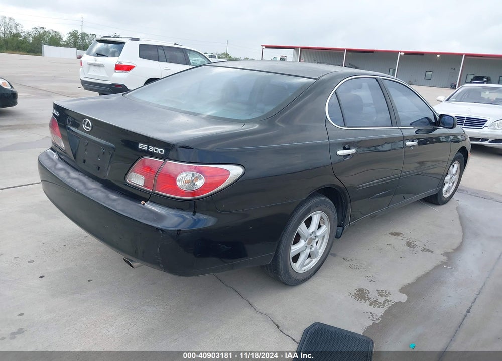 2003 LEXUS ES 300 VIN: JTHBF30G936002335