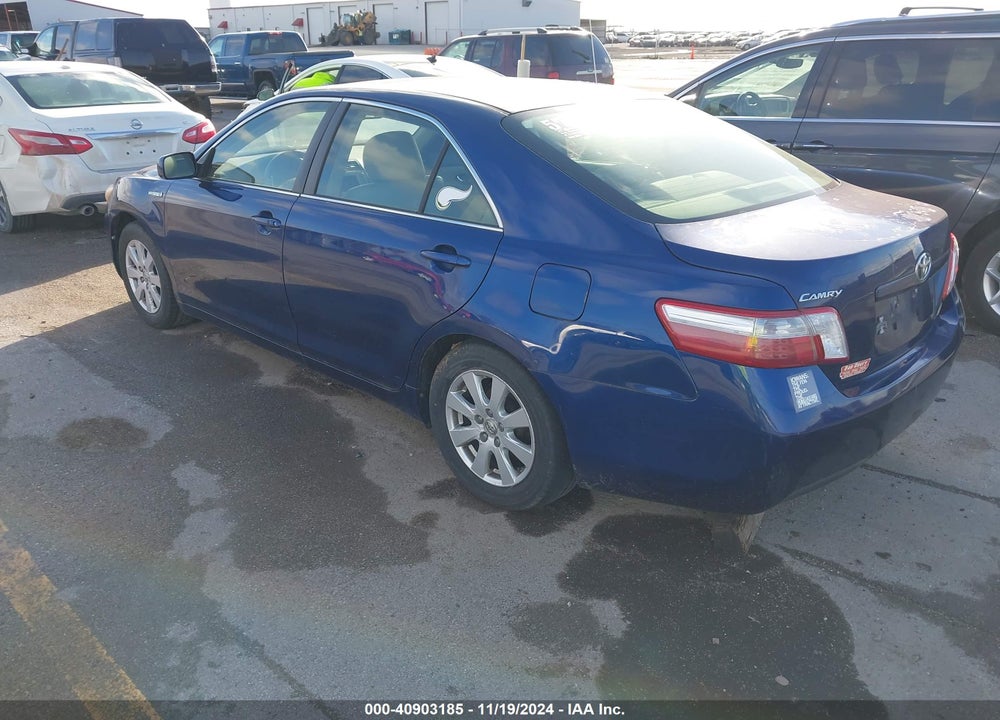 2007 TOYOTA CAMRY HYBRID VIN: JTNBB46K273007085
