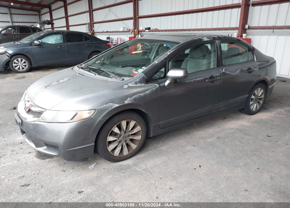 2010 HONDA CIVIC EX VIN: 2HGFA1F86AH518090