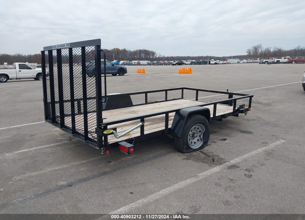 2024 GATORMADE 6X12 UTILITY TRAILER VIN: 4Z1UA1217RS001431