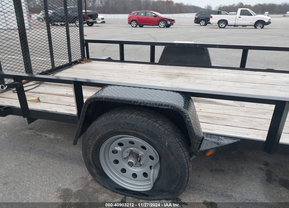 2024 GATORMADE 6X12 UTILITY TRAILER VIN: 4Z1UA1217RS001431