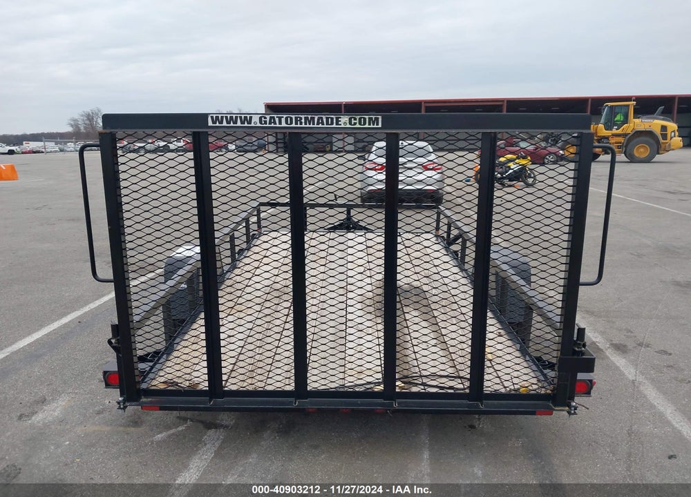 2024 GATORMADE 6X12 UTILITY TRAILER VIN: 4Z1UA1217RS001431