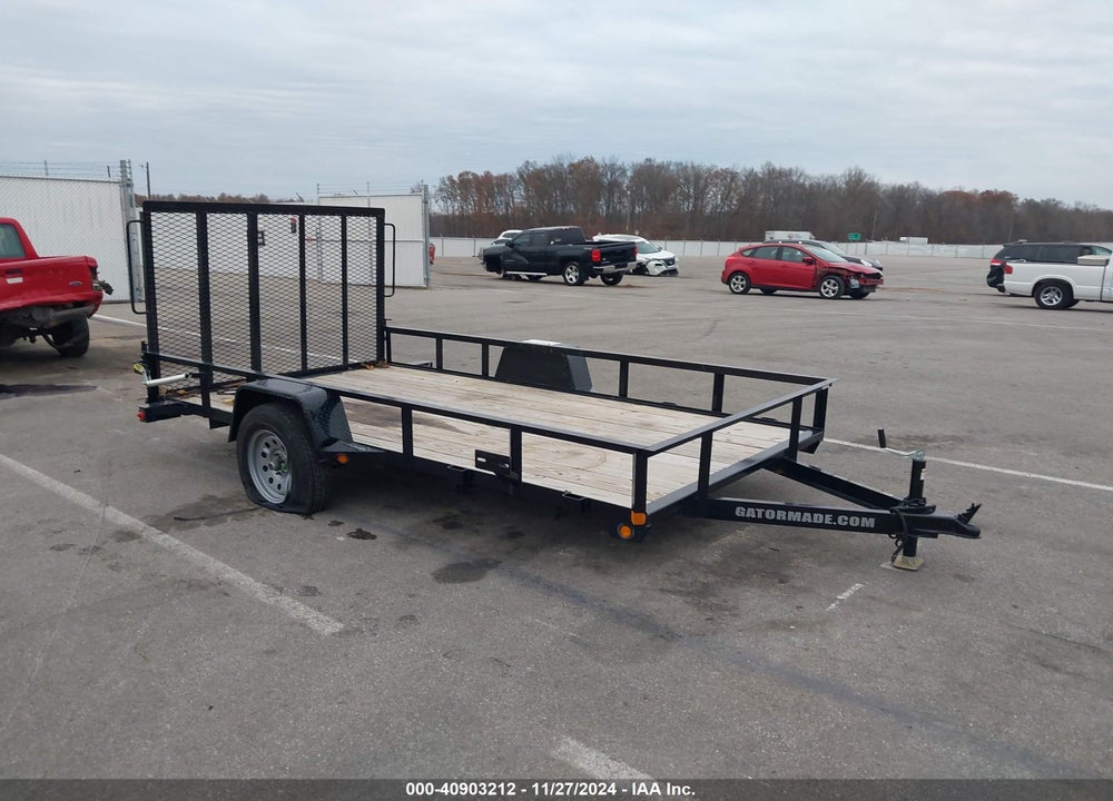 2024 GATORMADE 6X12 UTILITY TRAILER VIN: 4Z1UA1217RS001431
