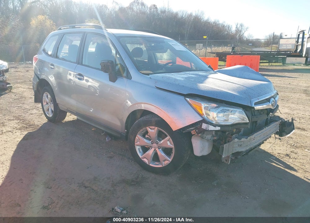 2016 SUBARU FORESTER 2.5I VIN: JF2SJABC3GH512691