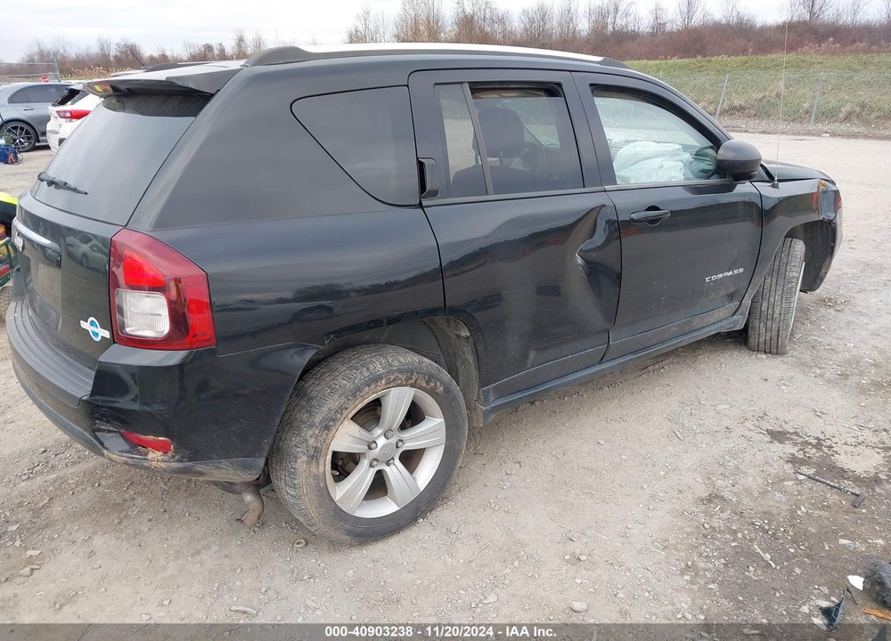 2014 JEEP COMPASS SPORT VIN: 1C4NJDBBXED621349