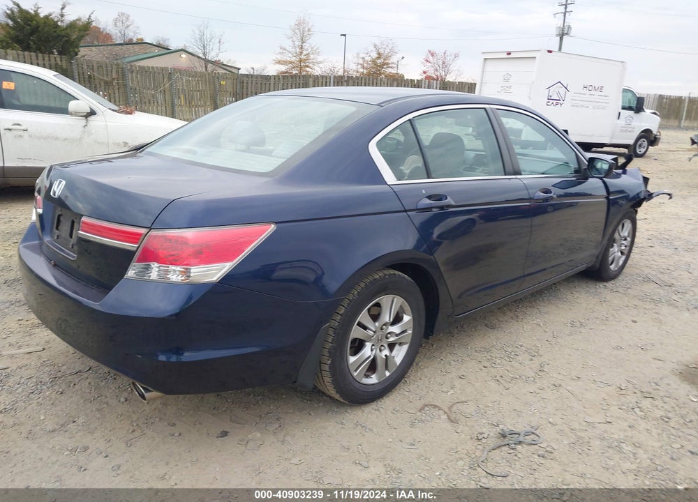 2011 HONDA ACCORD 2.4 LX-P VIN: 1HGCP2F44BA063082