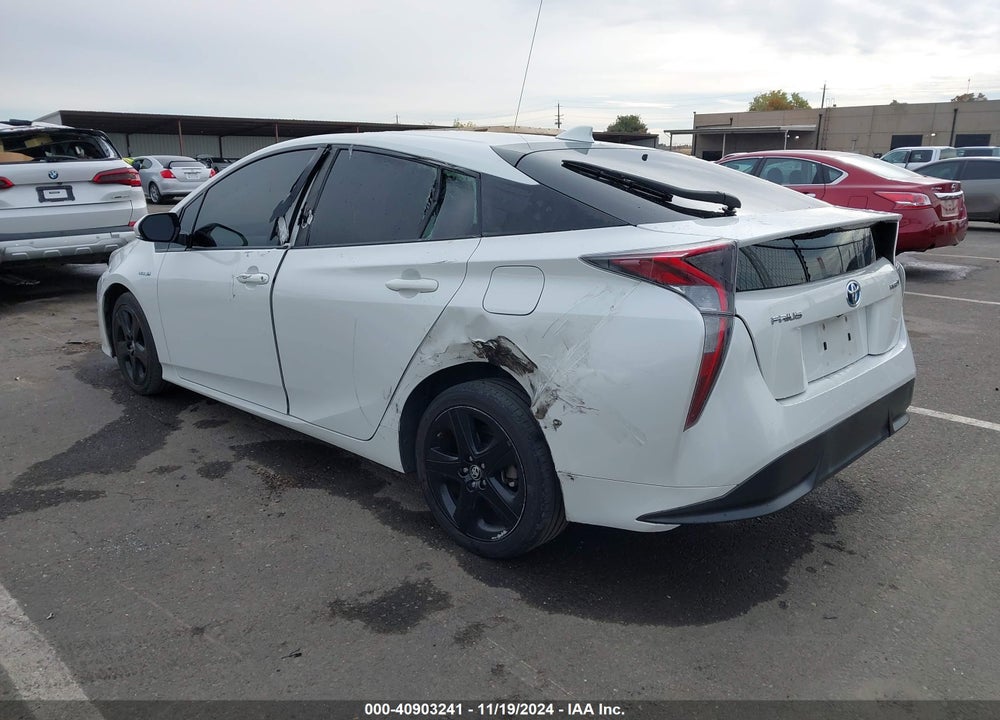 2016 TOYOTA PRIUS THREE TOURING VIN: JTDKARFUXG3000956