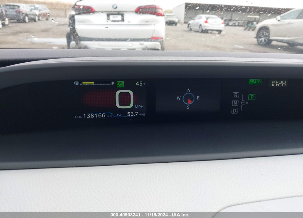 2016 TOYOTA PRIUS THREE TOURING VIN: JTDKARFUXG3000956