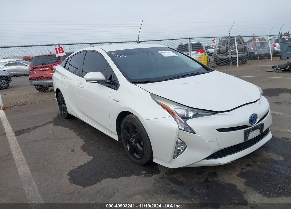 2016 TOYOTA PRIUS THREE TOURING VIN: JTDKARFUXG3000956