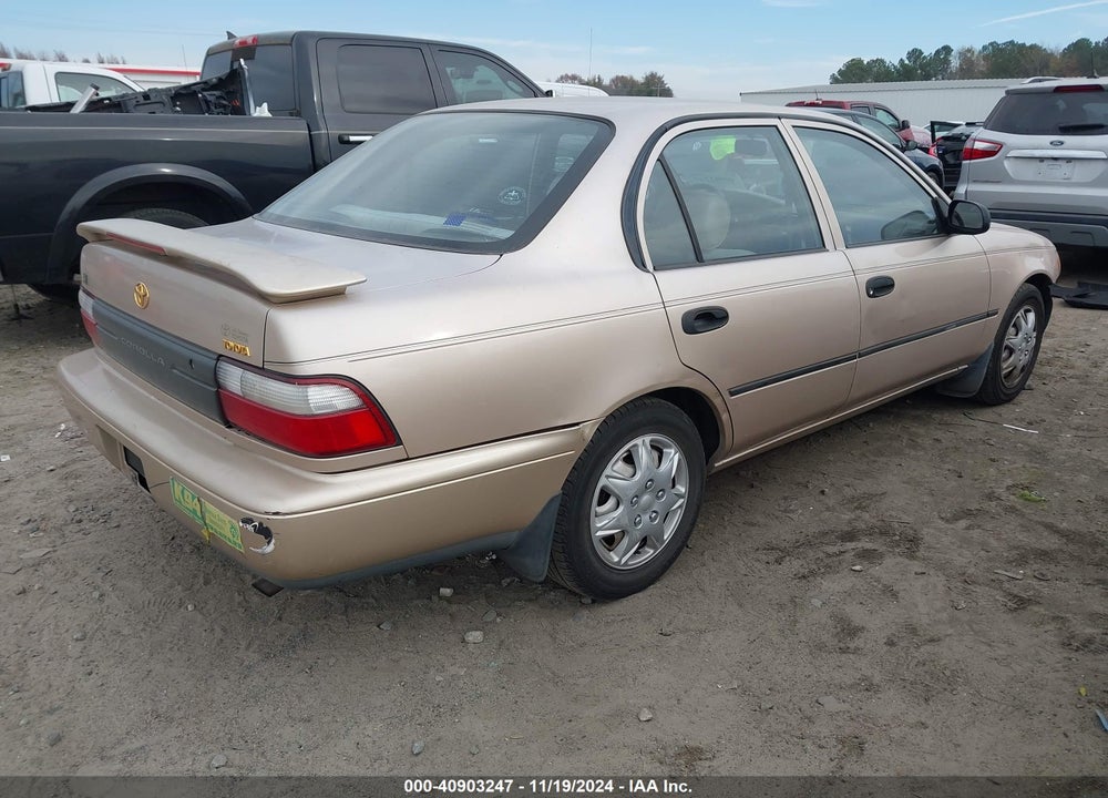 1997 TOYOTA COROLLA CE VIN: 1NXBA02E1VZ657710