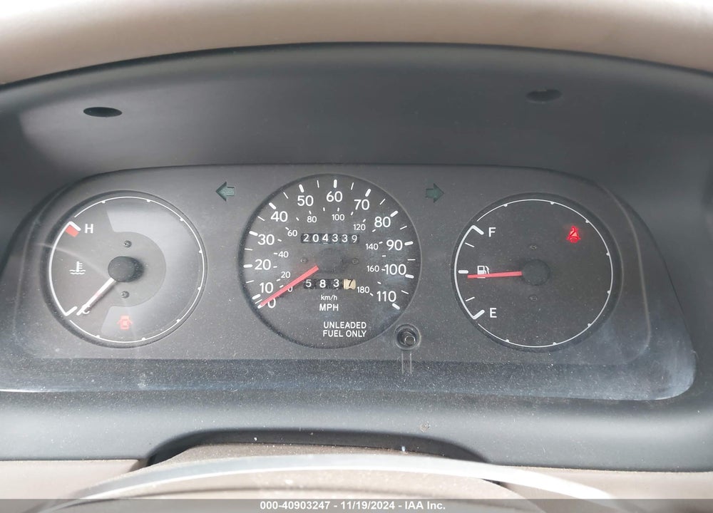 1997 TOYOTA COROLLA CE VIN: 1NXBA02E1VZ657710