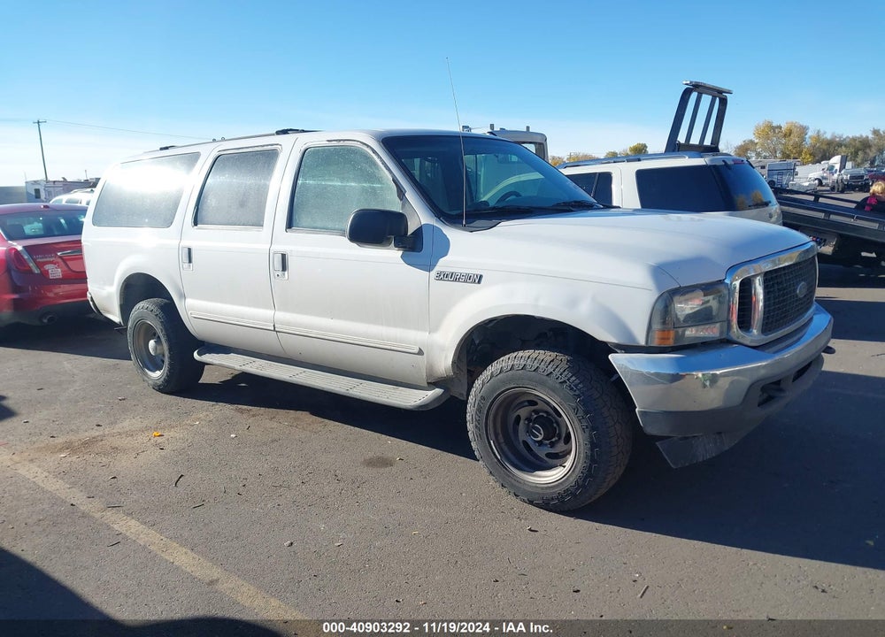2000 FORD EXCURSION XLT VIN: 1FMNU41S2YEC70441