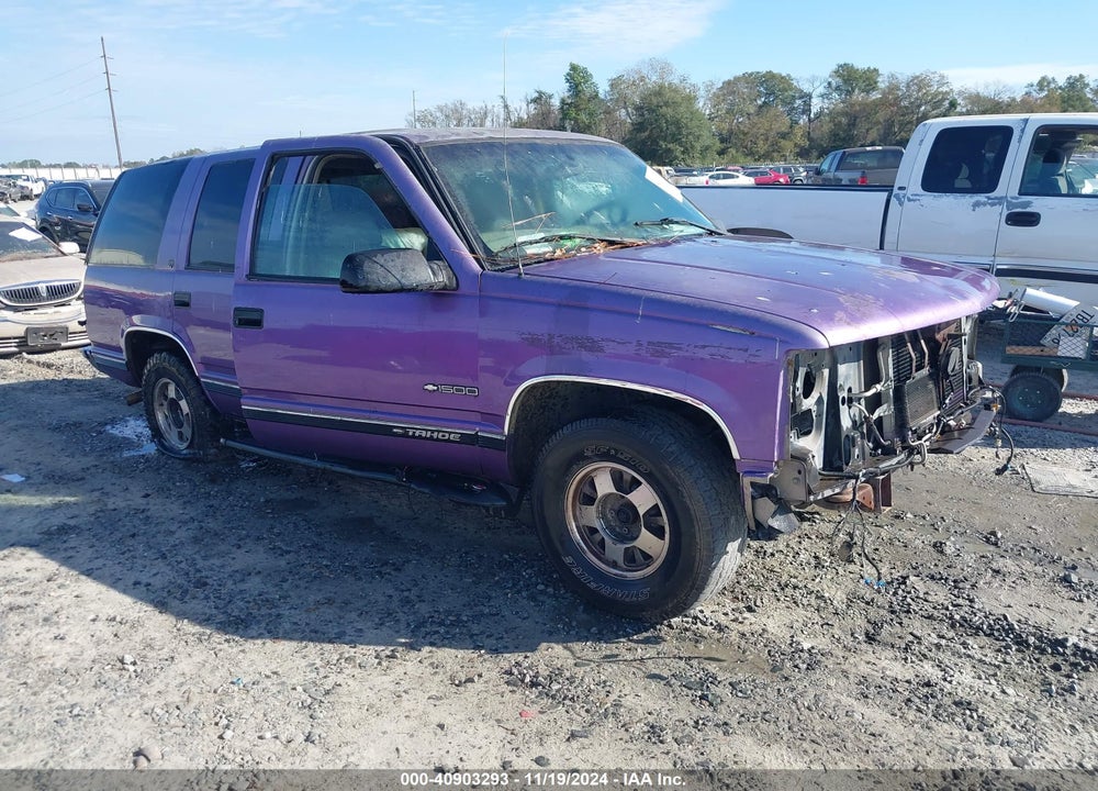 1999 CHEVROLET TAHOE LT VIN: 1GNEC13R8XJ511030